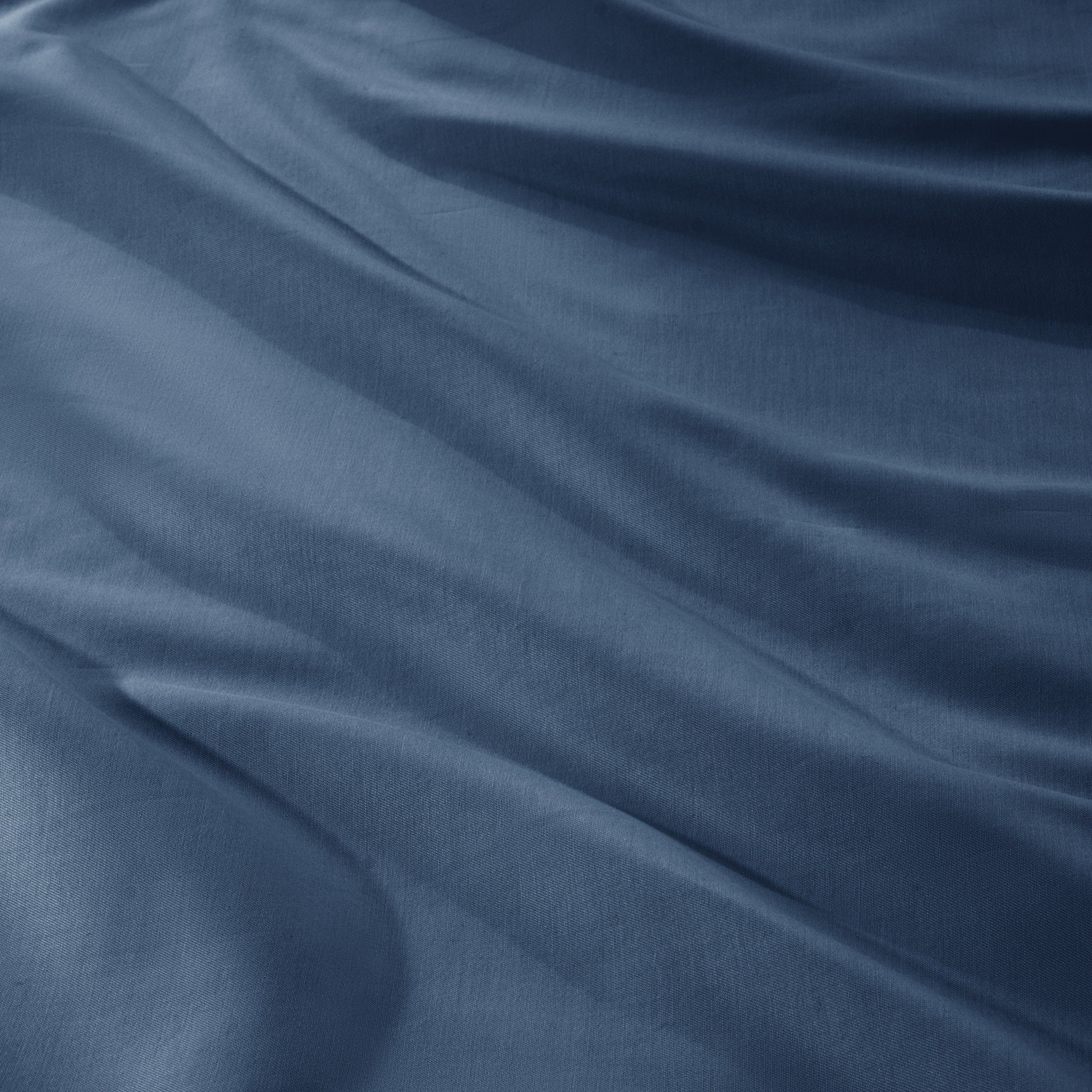 Close-up of organic cotton sateen fabric
