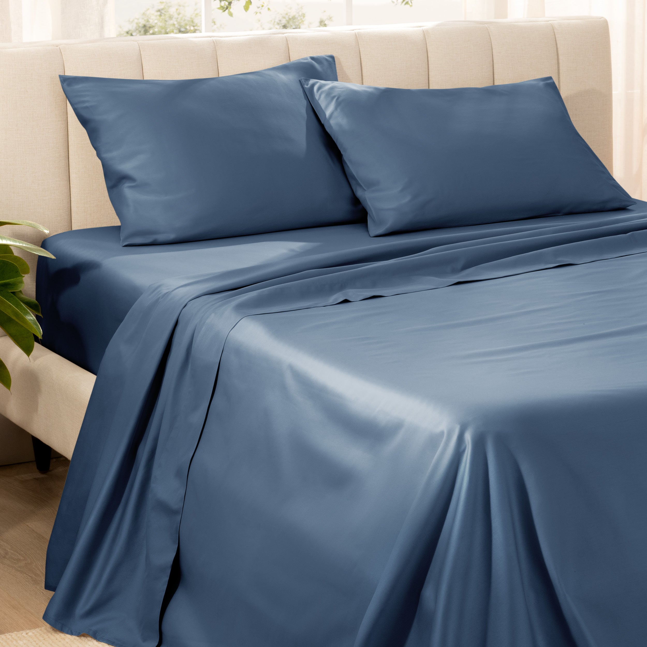 TwinXL | Organic Cotton Sateen Sheet Set - Twin – TwinXL.com, image size:2500x2500