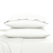 Microfiber envelope pillowcase sheet set