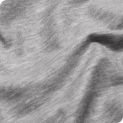 A close up of the flannel duvet cover showing the texture.