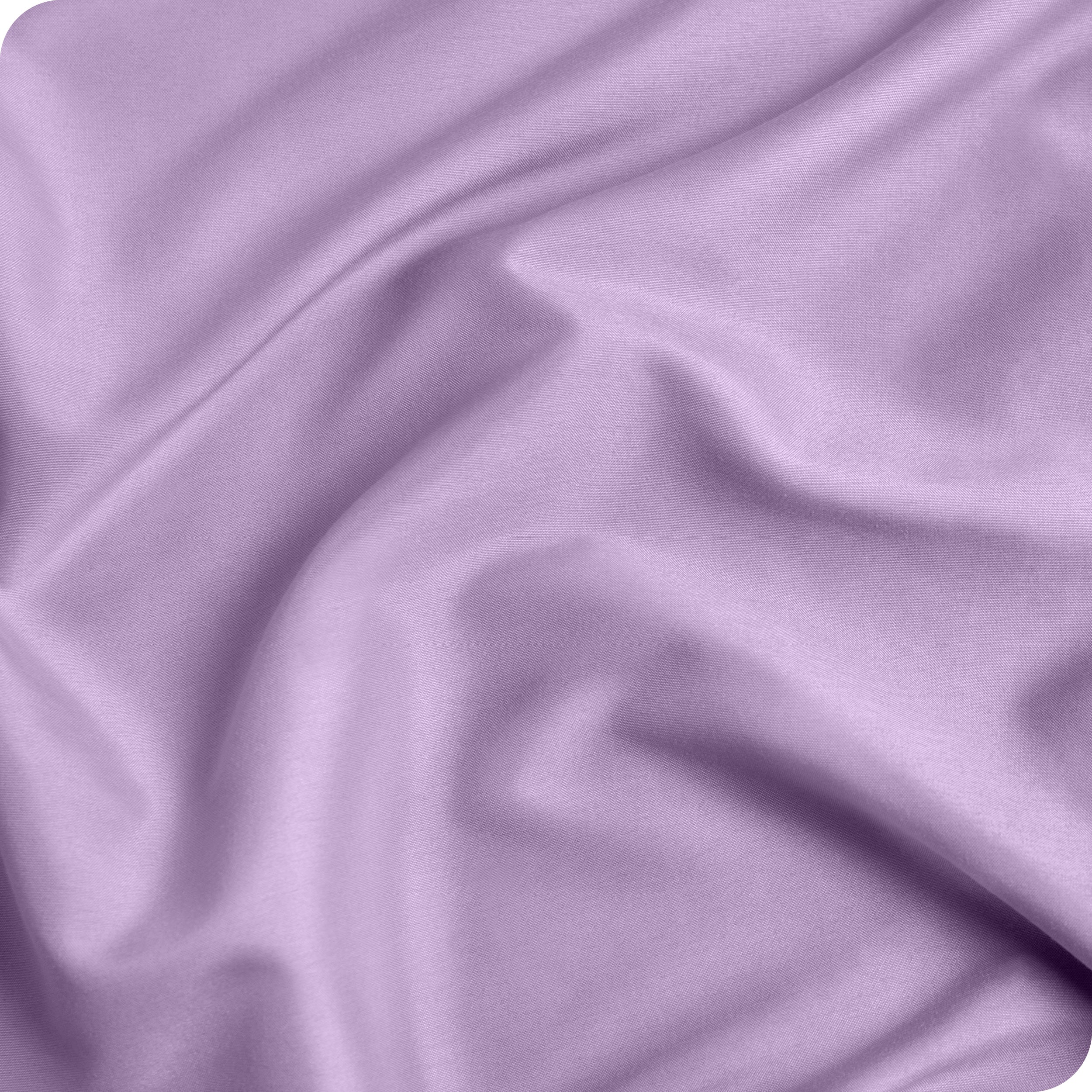 Close up of a duvet set to show the material and the color