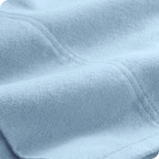 Close up of the flannel pillowcase material