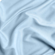 Close up of a duvet set to show the material and the color