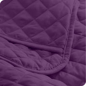 Close up of a pillow sham