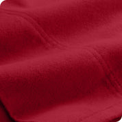 Close up of the flannel pillowcase material