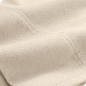Close up of the flannel pillowcase material