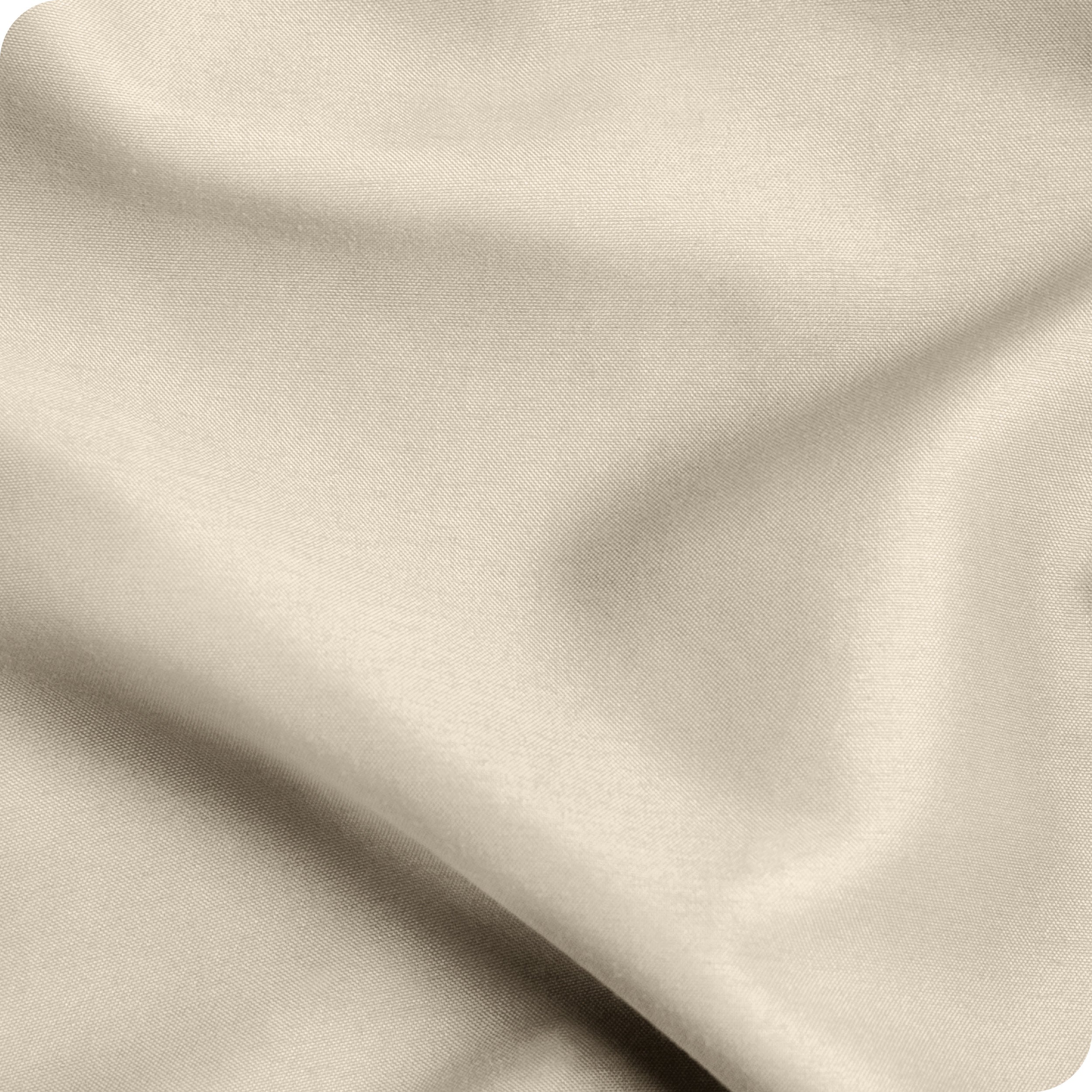 Close up of the microfiber sheet set fabric
