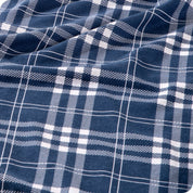 Close of the printed flannel sheet set material