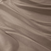 Close-up of organic cotton sateen fabric