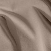 A close up view of the organic cotton jersey sheet sets' fabric and color.
