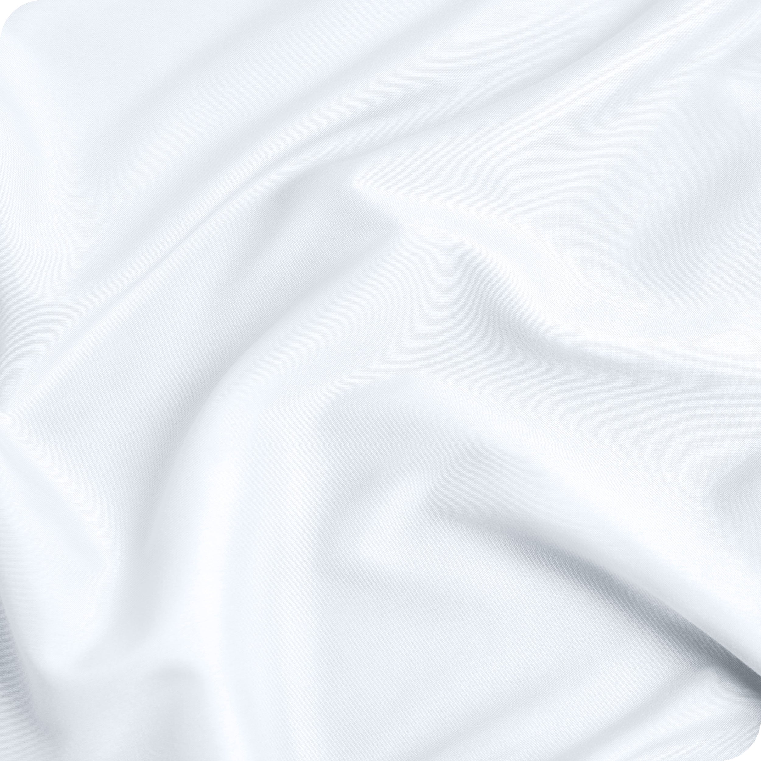 Close up of a duvet set to show the material and the color