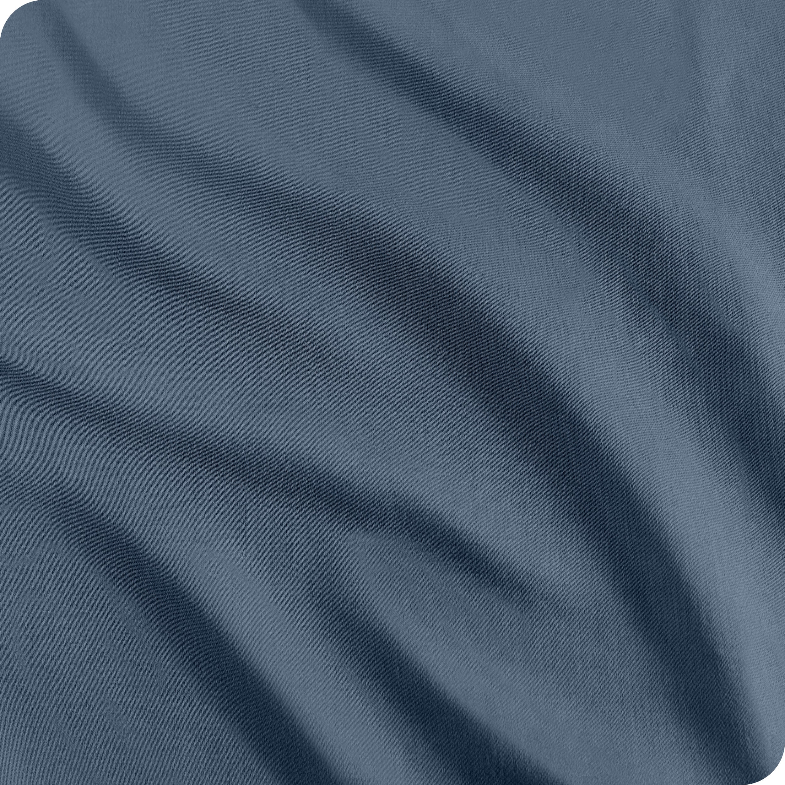 Close up of the sateen pillowcase set fabric