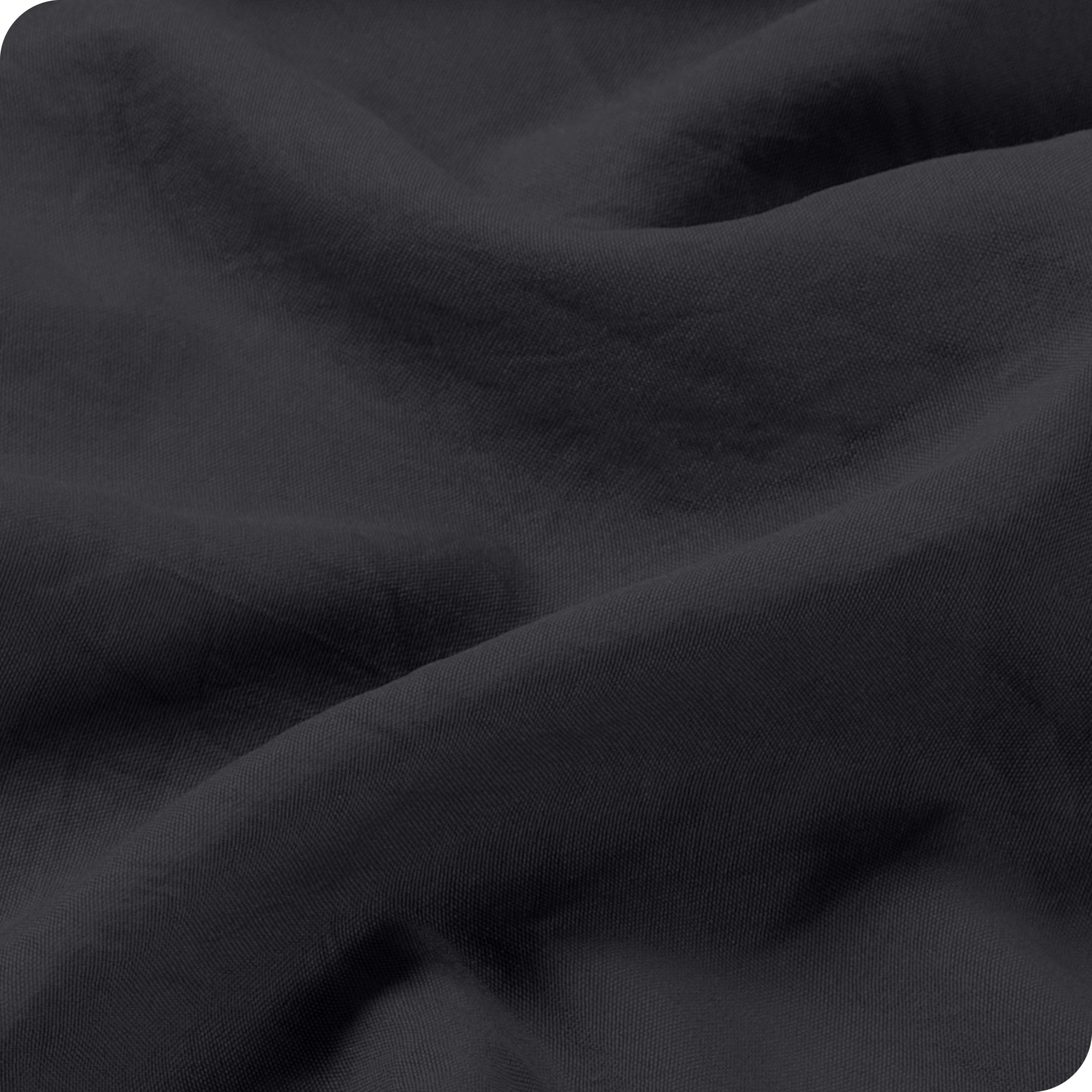 Close up of the washed sheet fabric
