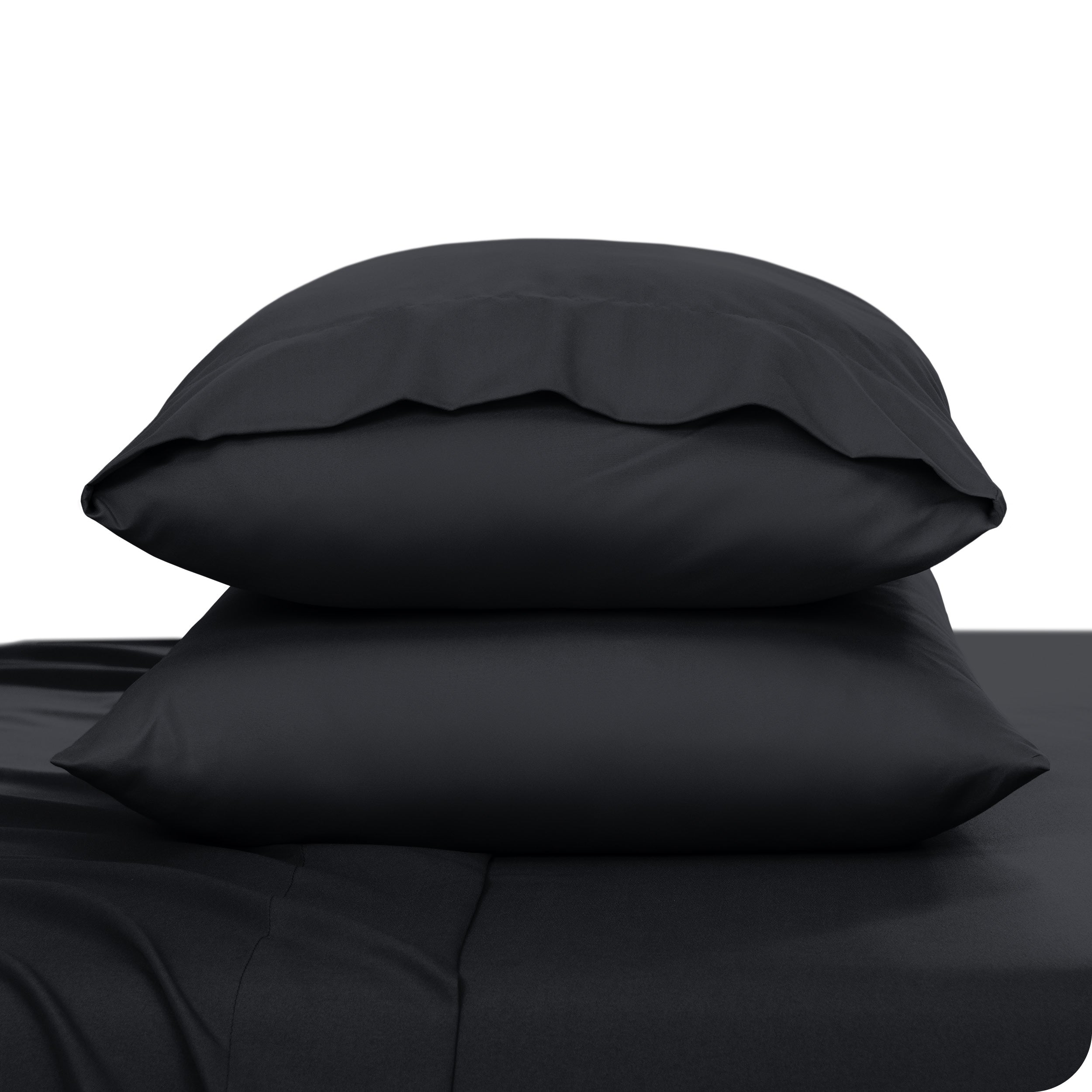 2 pillowcases on pillows
