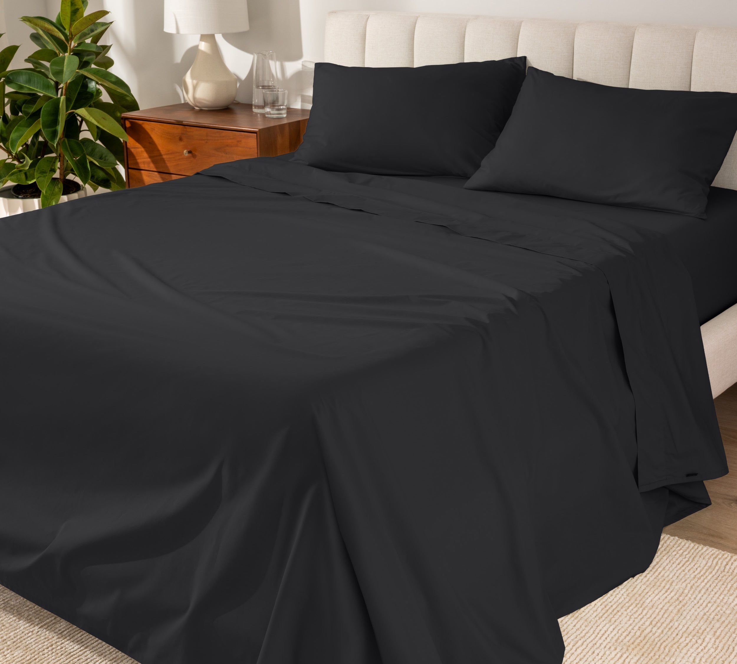 Organic Cotton Percale Sheet Set - Twin XL