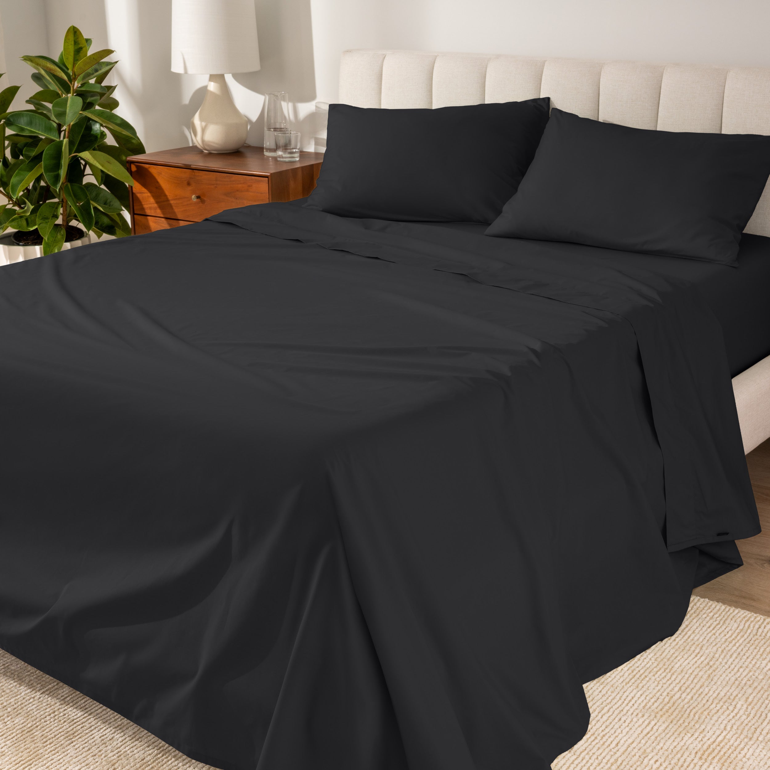 Organic Cotton Percale Sheet Set - Twin XL
