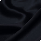Close up of poly satin pillowcase fabric