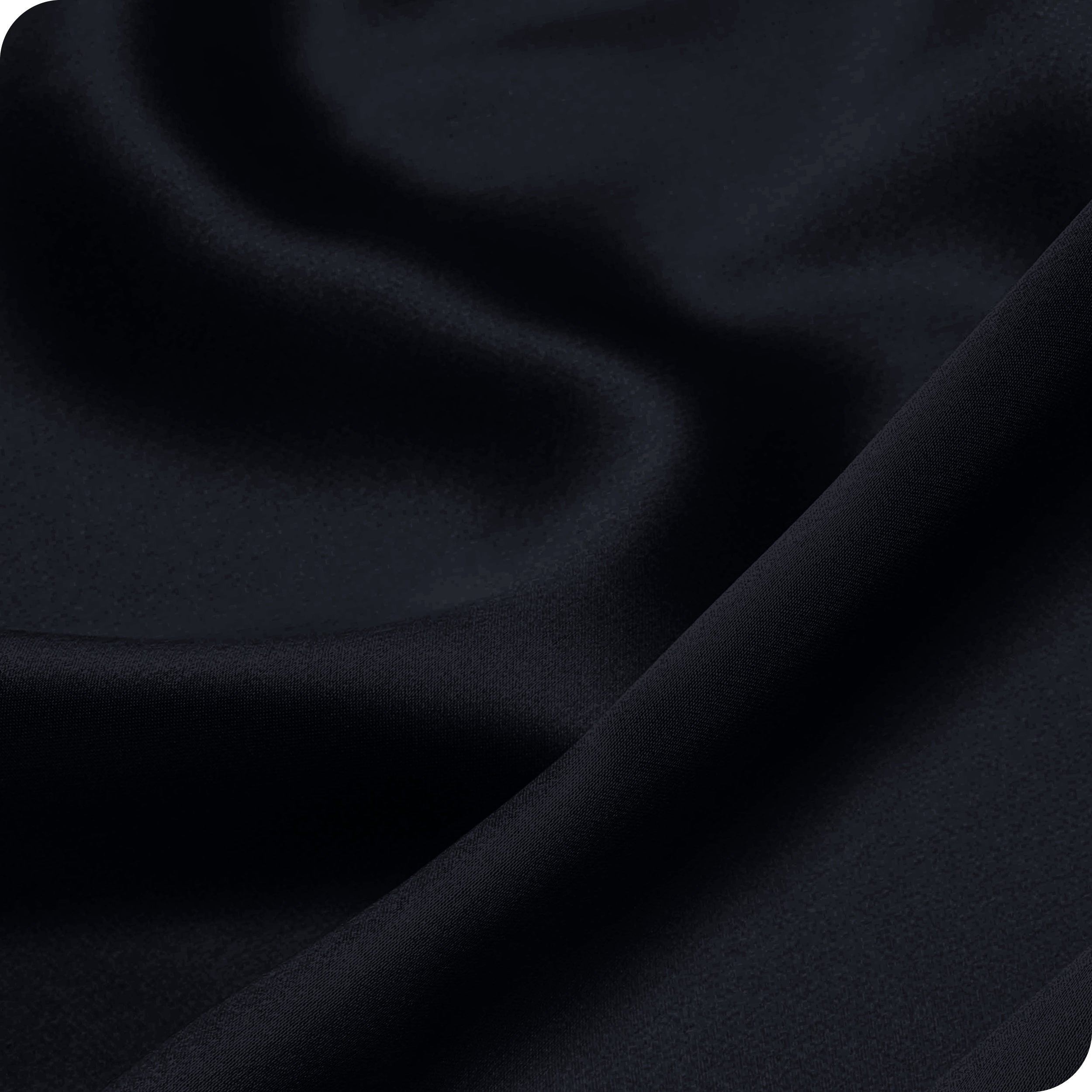 Close up of poly satin pillowcase fabric