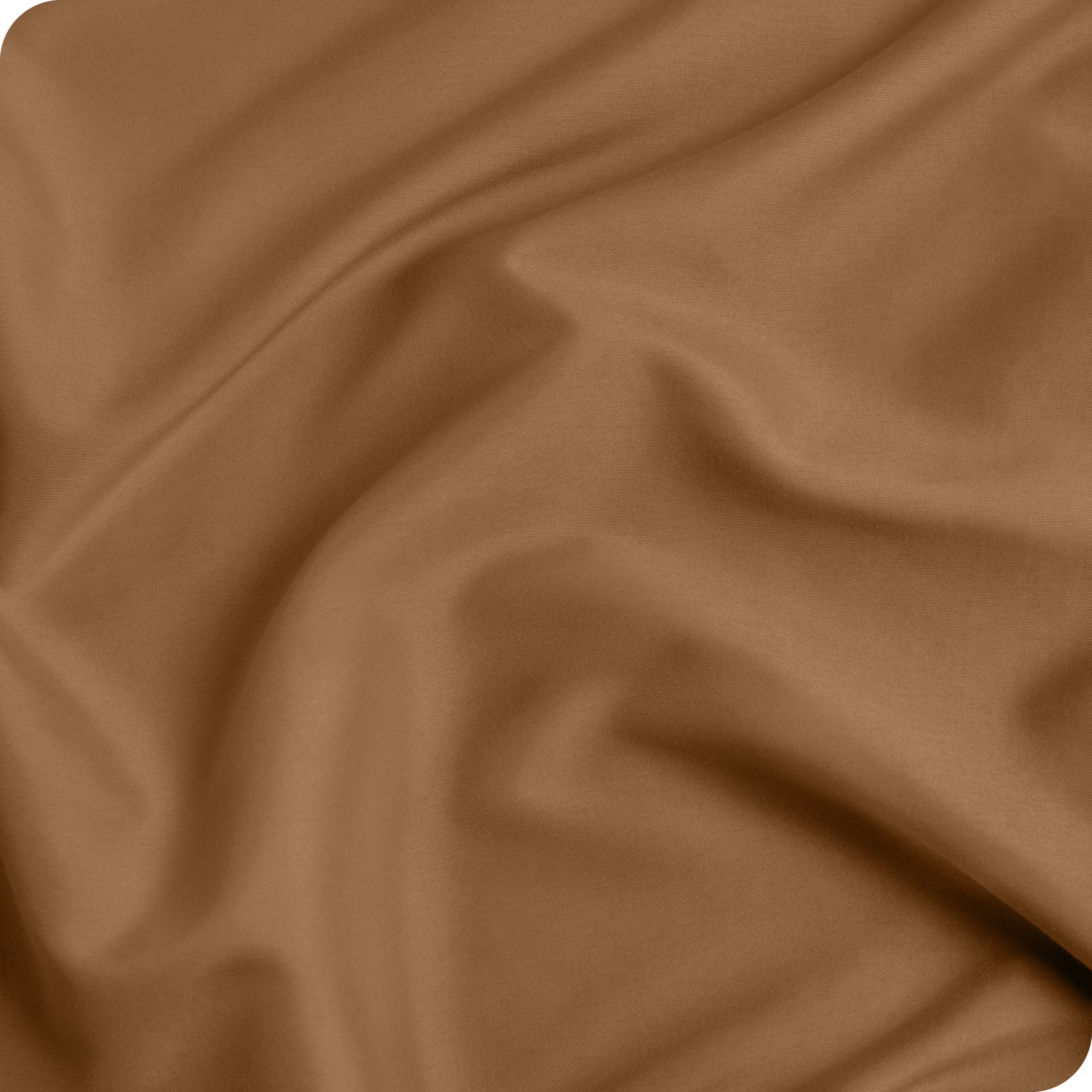 Close up of a duvet set to show the material and the color