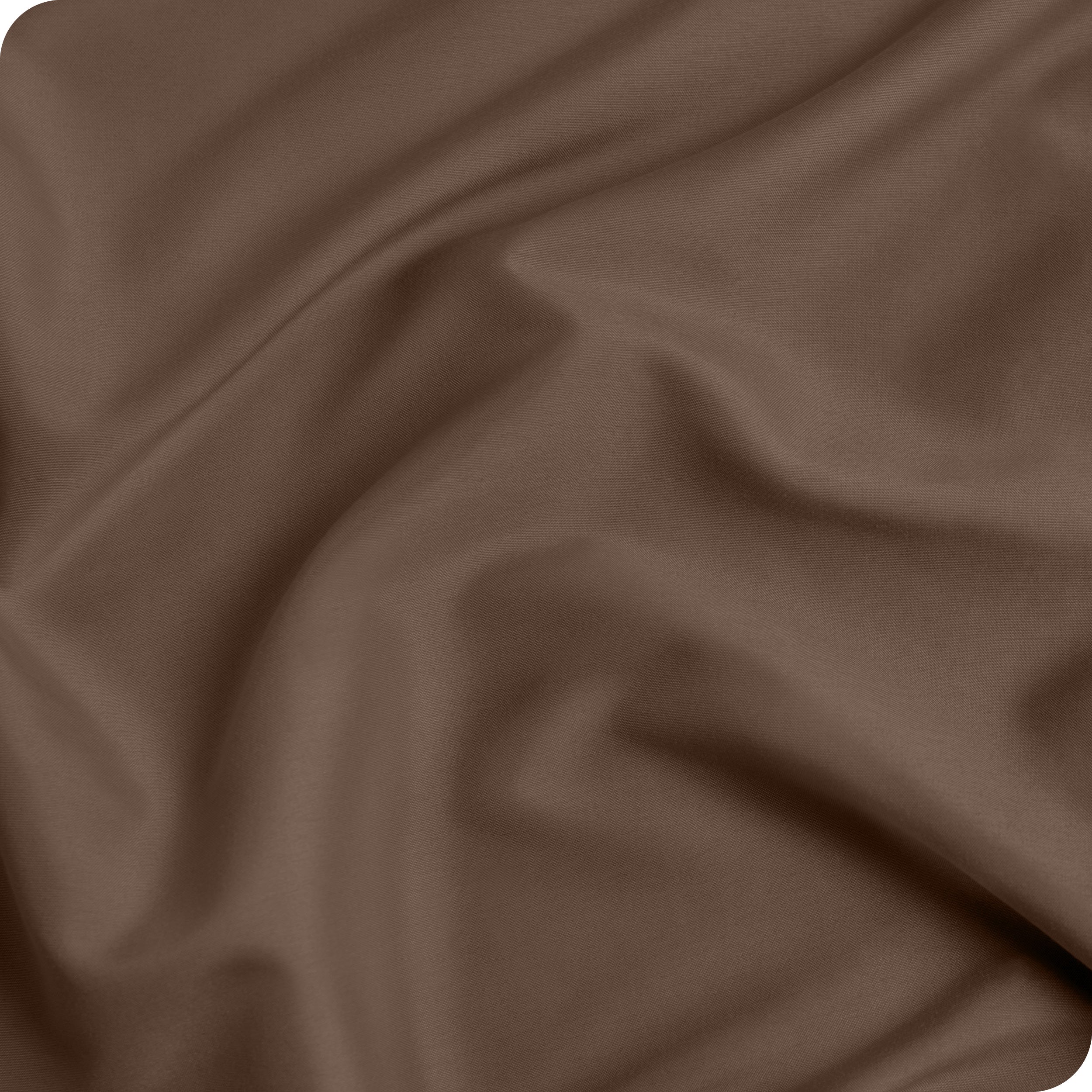 Close up of a duvet set to show the material and the color