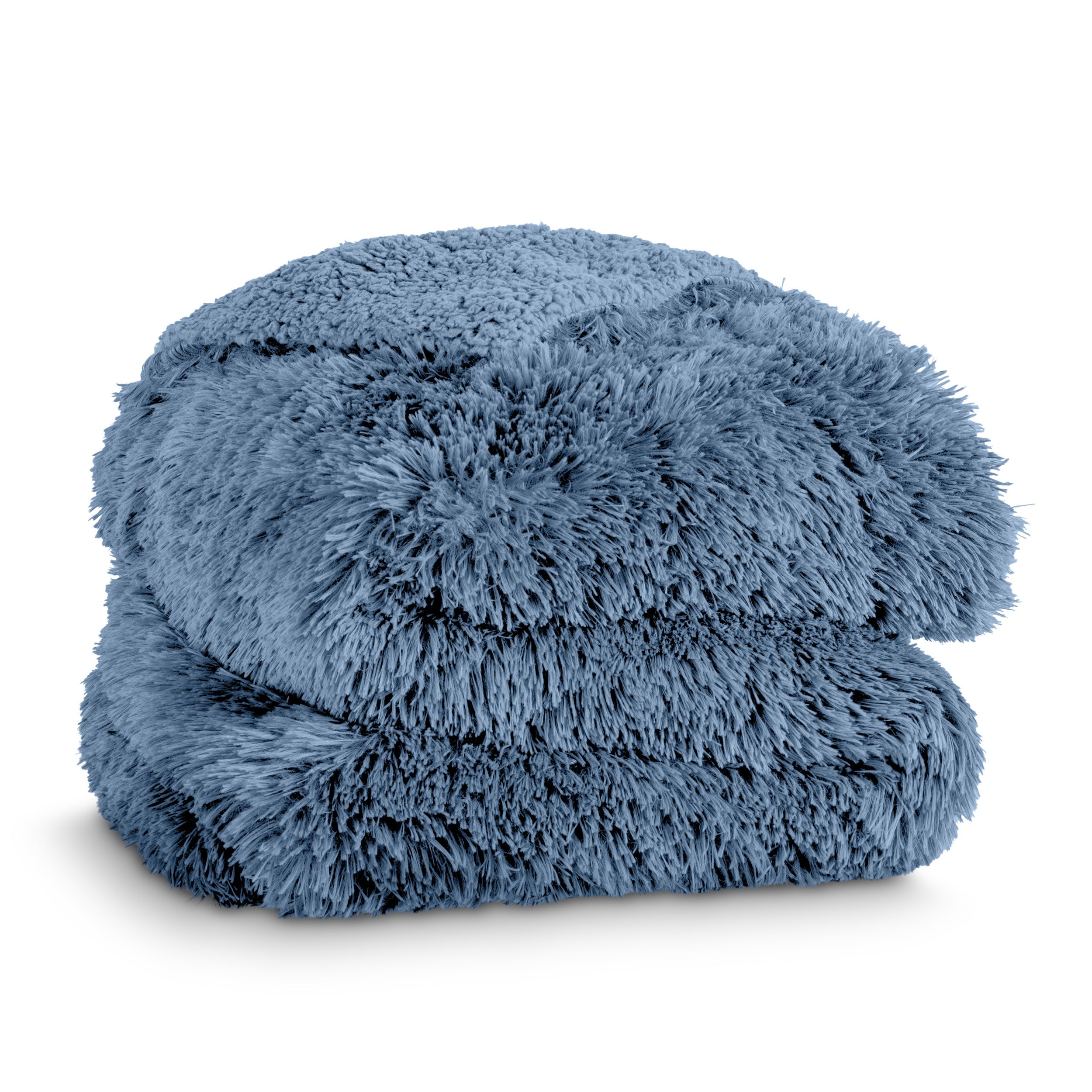 Shaggy Faux Fur Sherpa Blanket – TwinXL.com