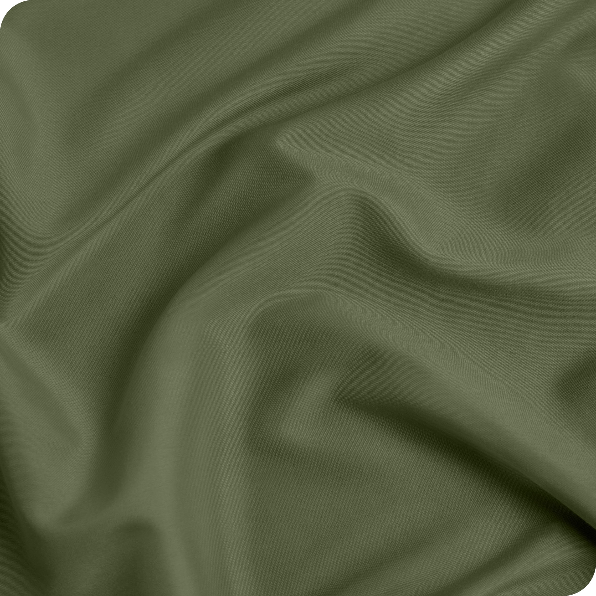 Close up of a duvet set to show the material and the color