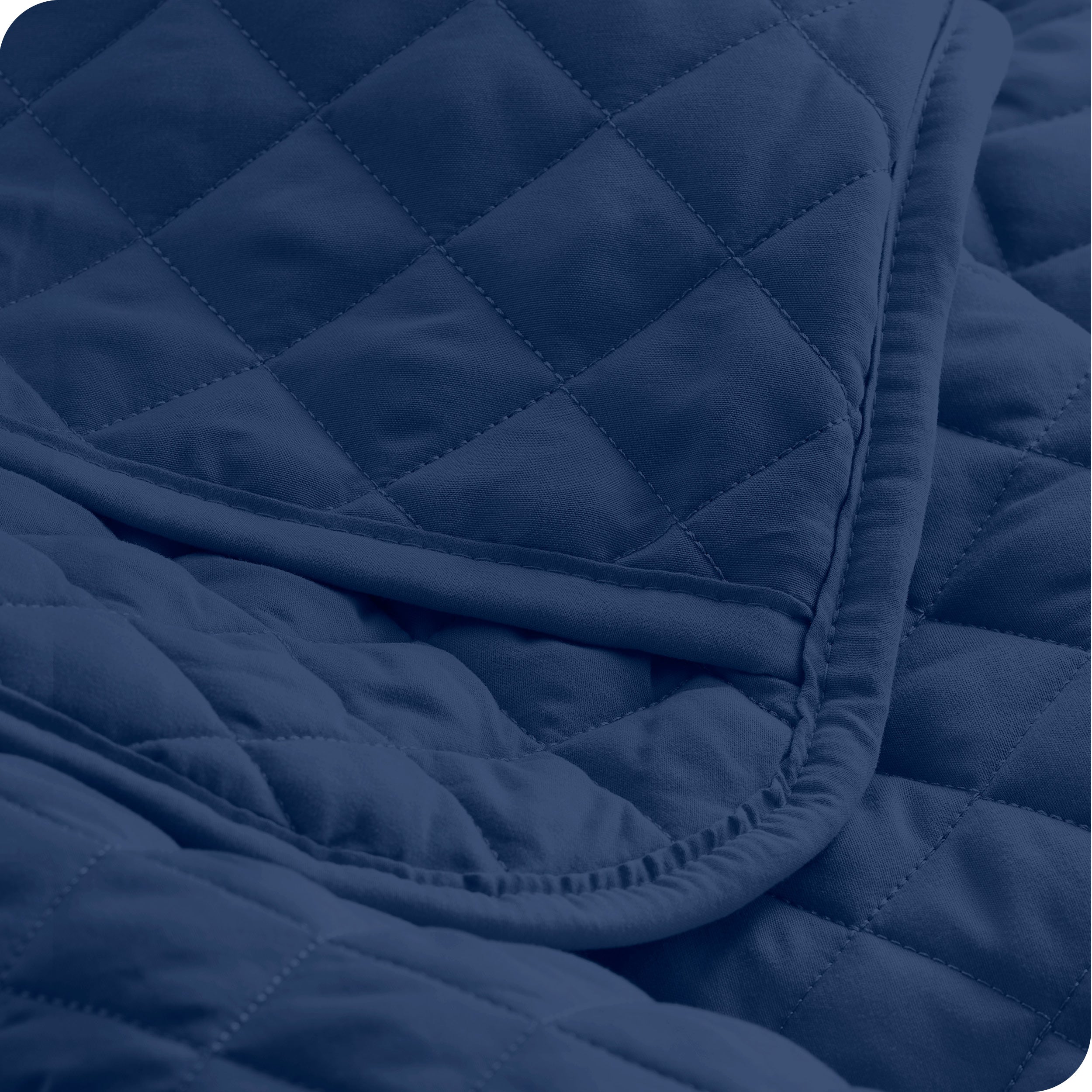 Close up of a pillow sham