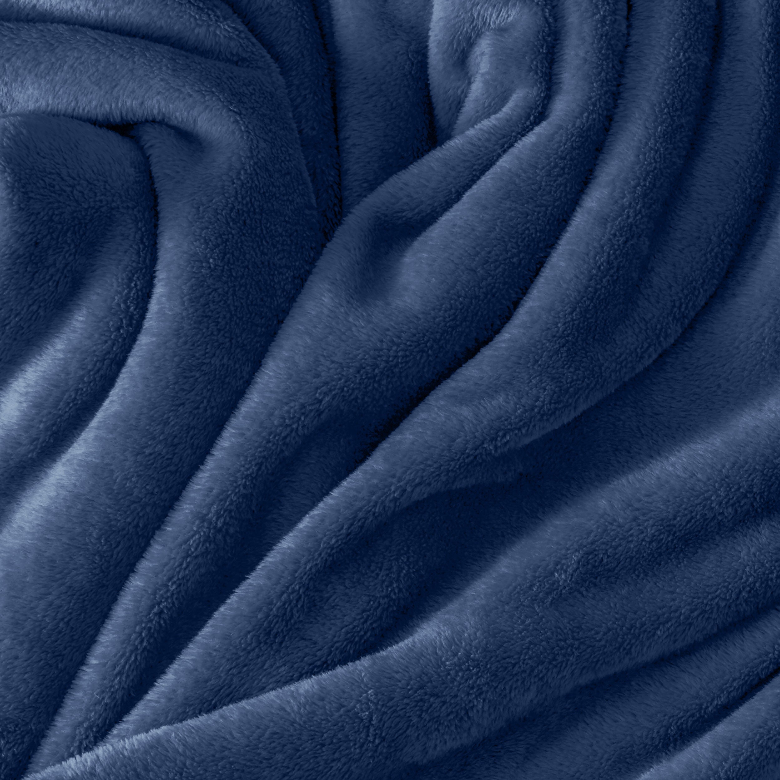 Close in view showing texture of blanket fabric