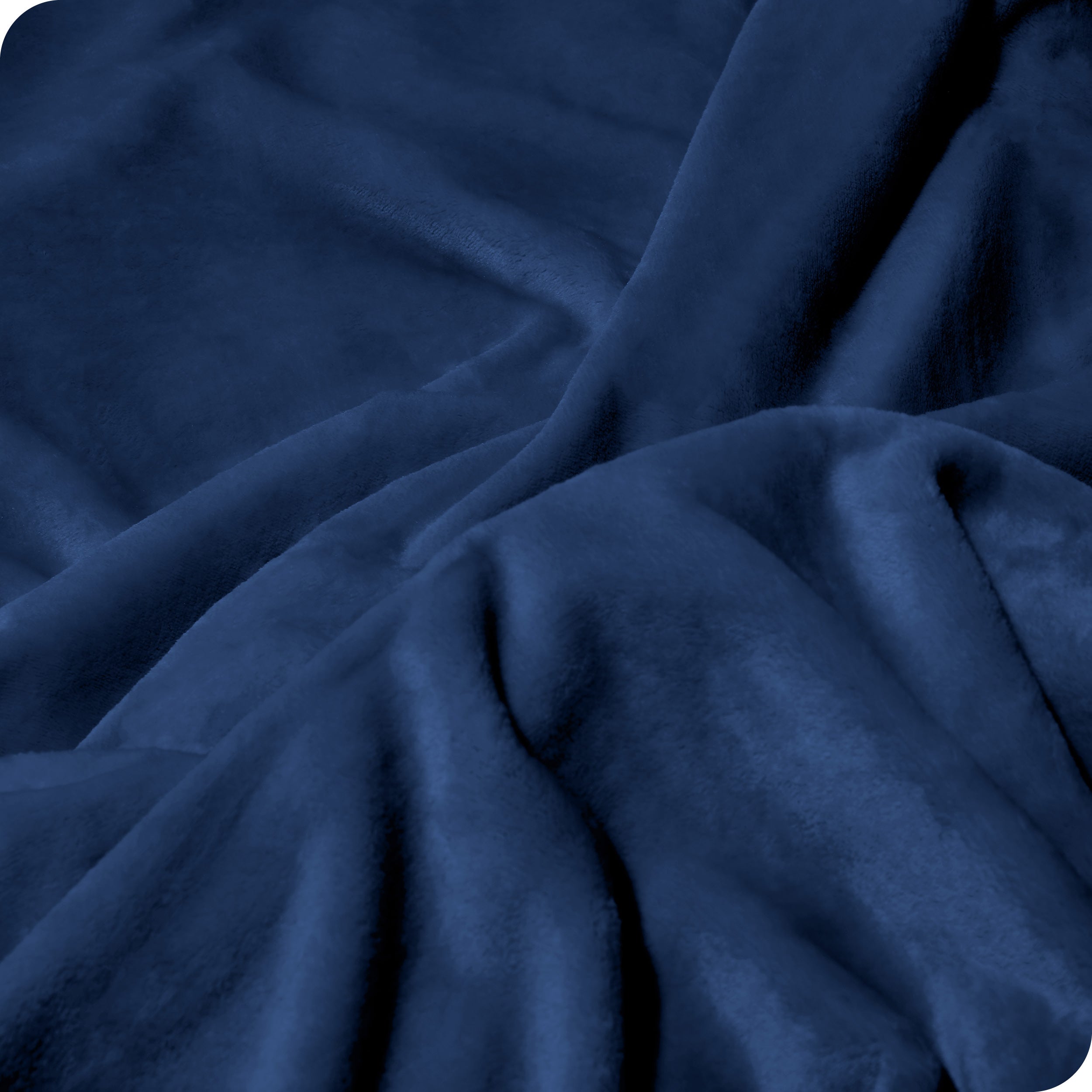 Close up of a giant microplush blanket