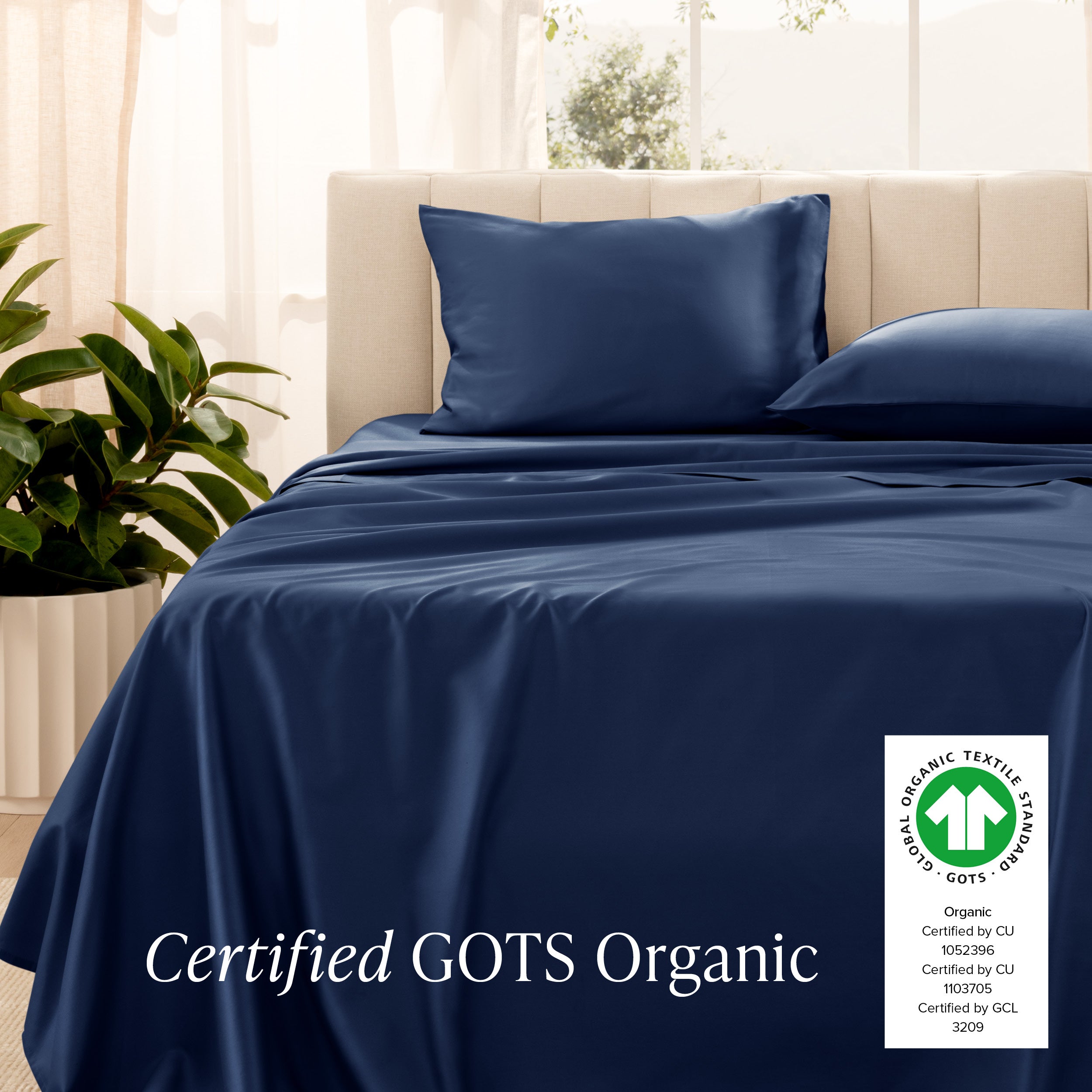 Certified GOTS Organic sheet set
