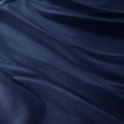 Close up of the sateen sheet set fabric