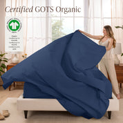 Organic Cotton Percale Sheet Set - Twin XL