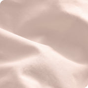 Close up of the percale pillowcase fabric