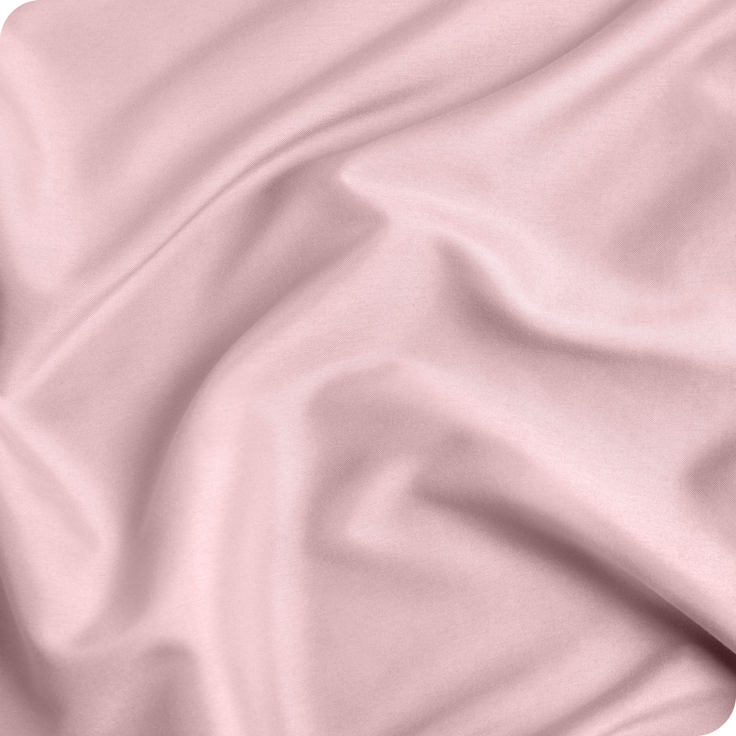 Close up of a duvet set to show the material and the color