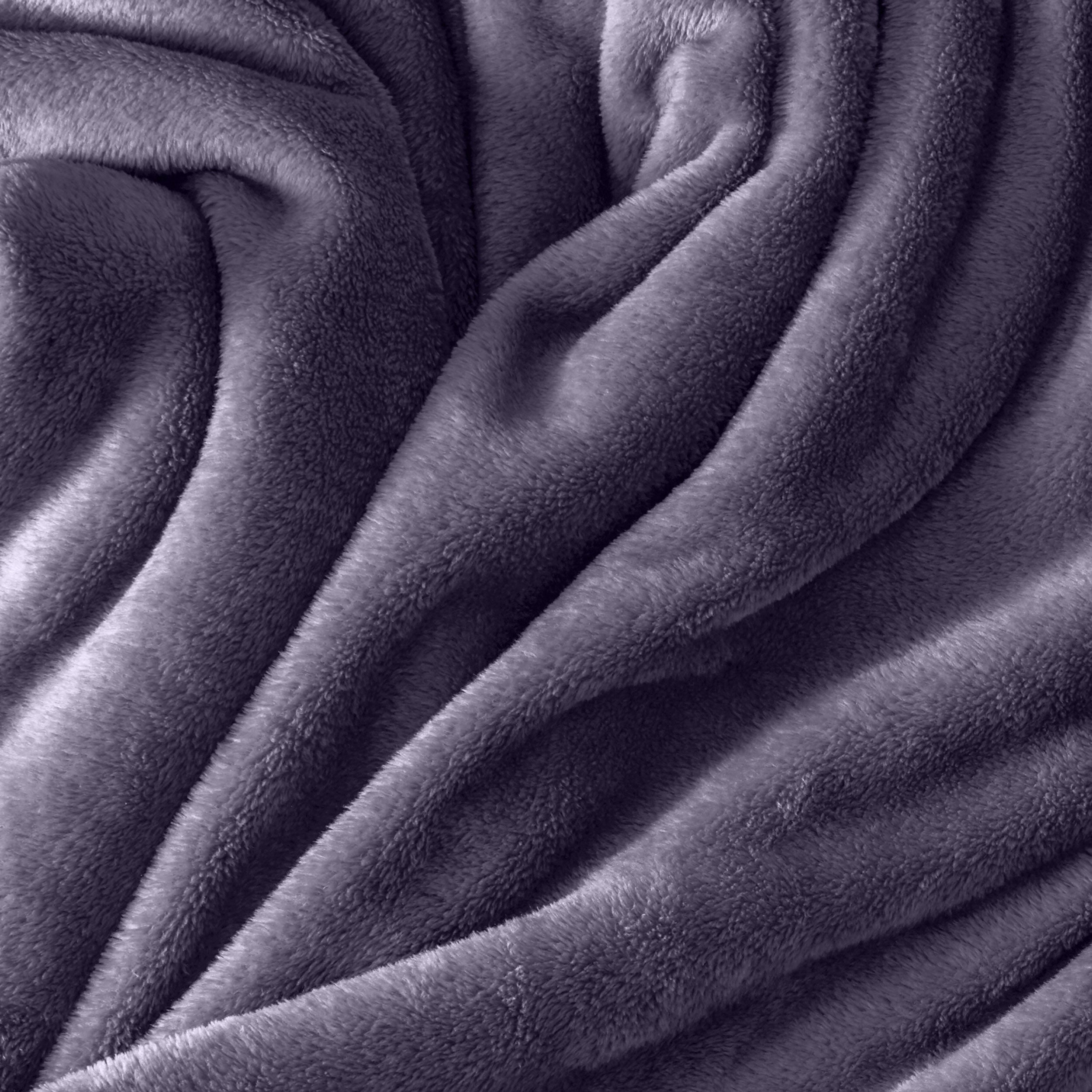 Close in view showing texture of blanket fabric