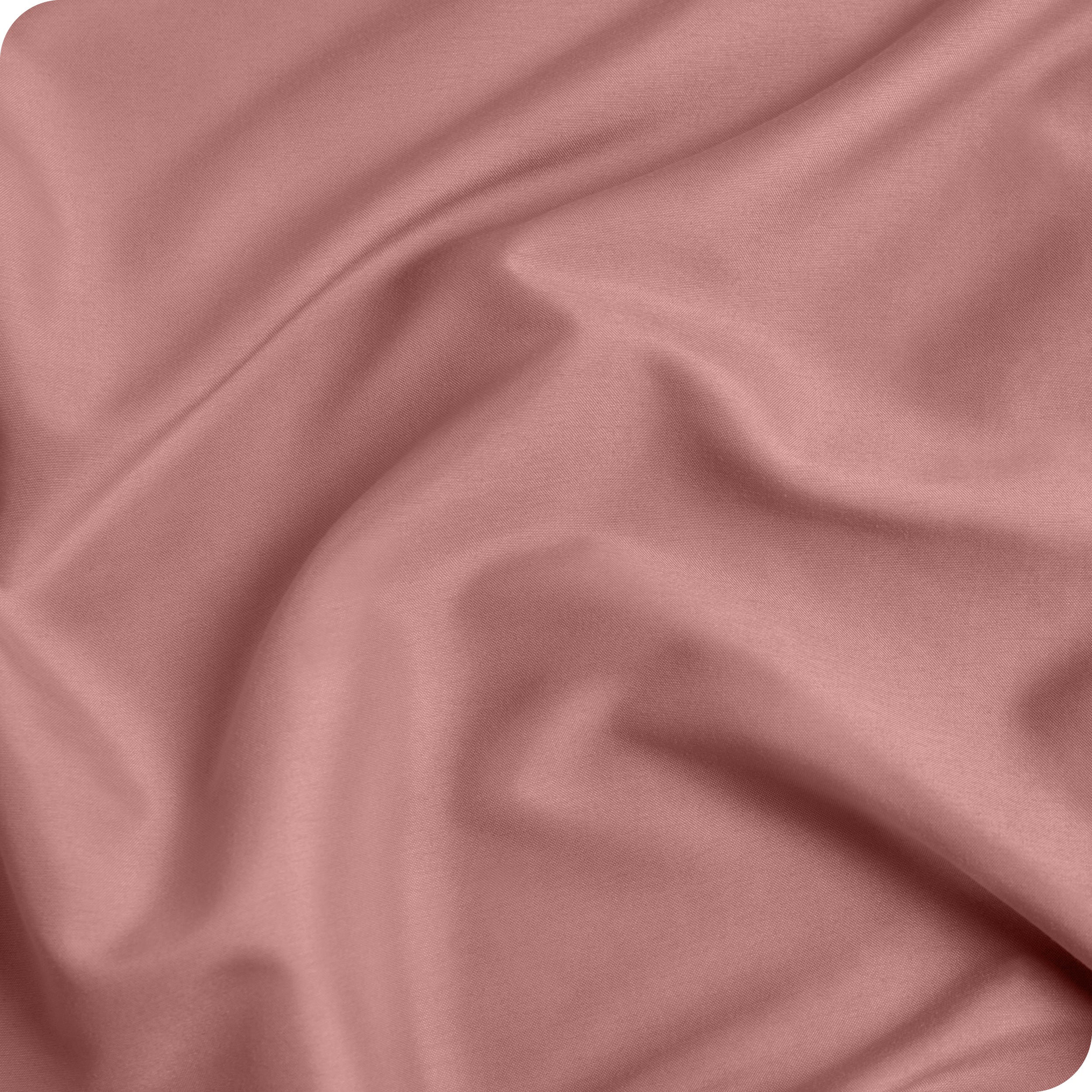 Close up of a duvet set to show the material and the color