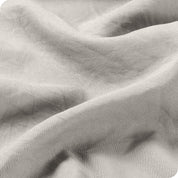 Close up of the washed sheet fabric