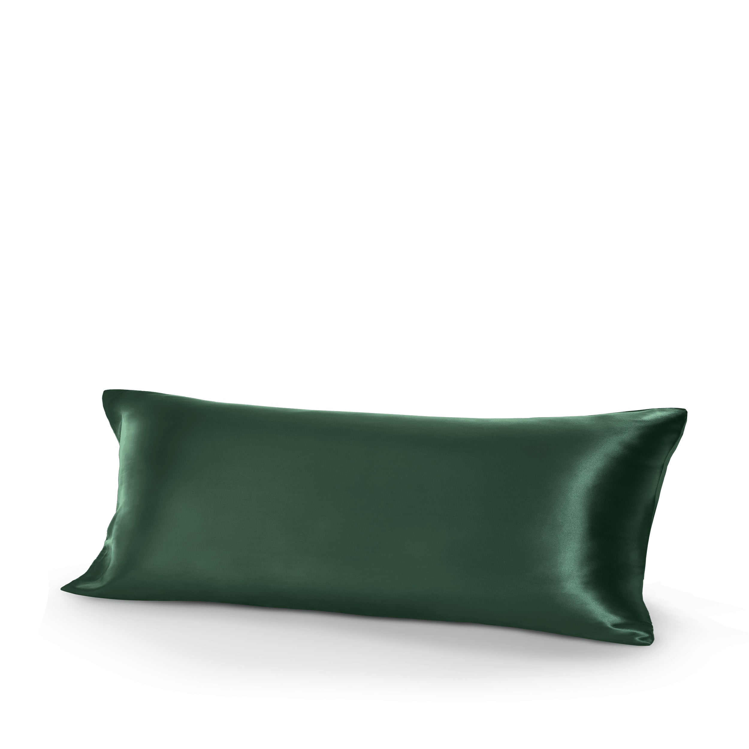Bamboo pillowcase on a pillow with a white background