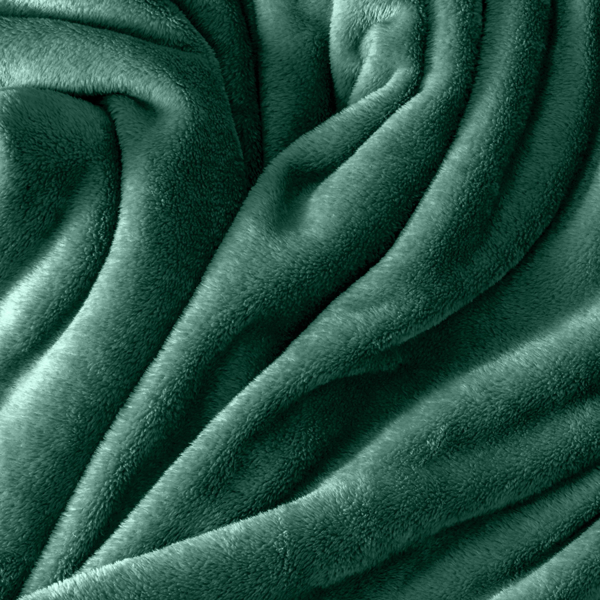 Close in view showing texture of blanket fabric