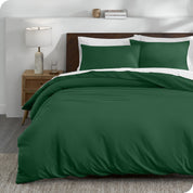 A jersey duvet set on a bed