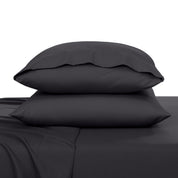 Microfiber envelope pillowcase sheet set