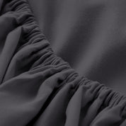 Close up of the elastic on the fitted sheet