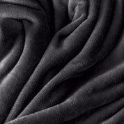 Close in view showing texture of blanket fabric