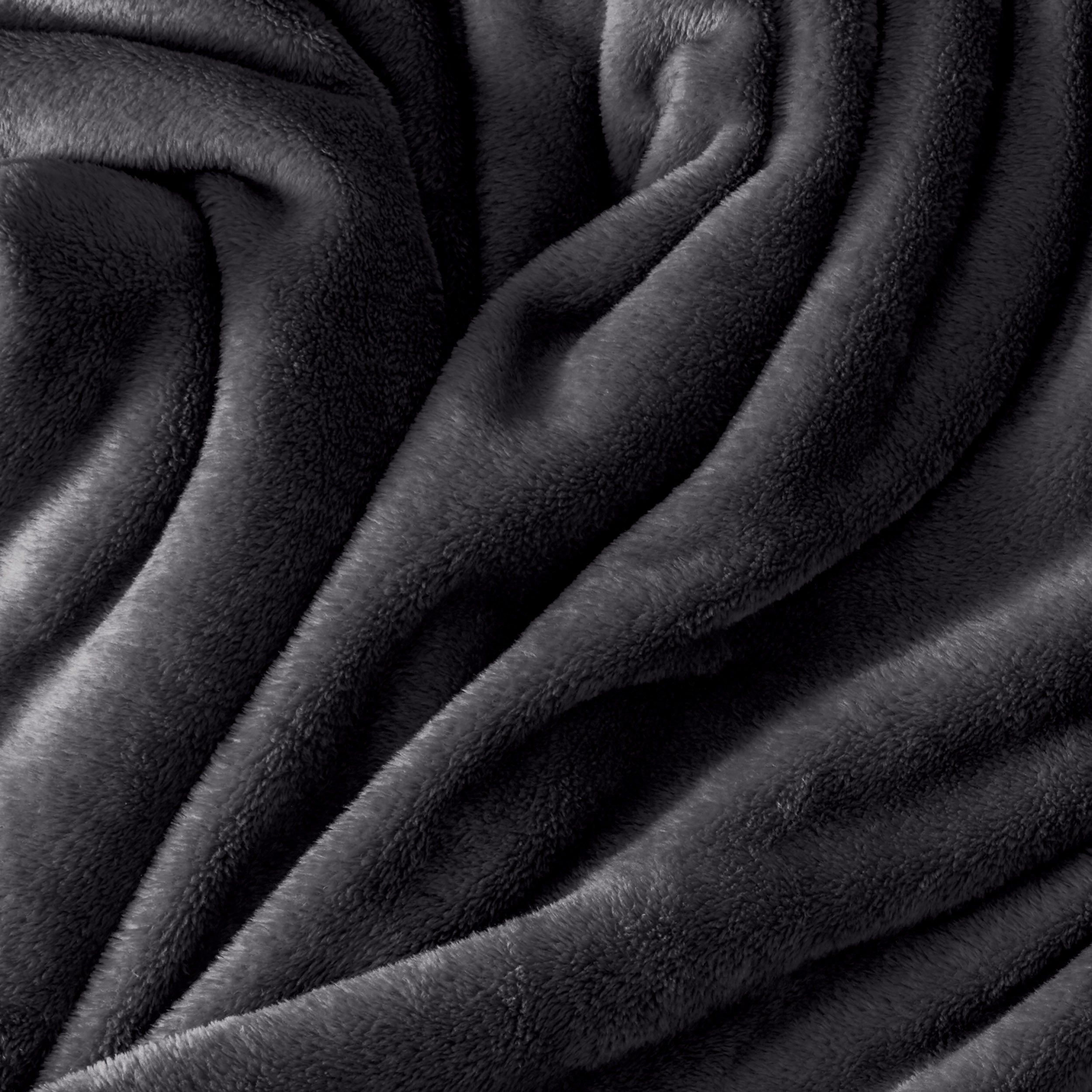 Close in view showing texture of blanket fabric