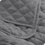Close up of a pillow sham