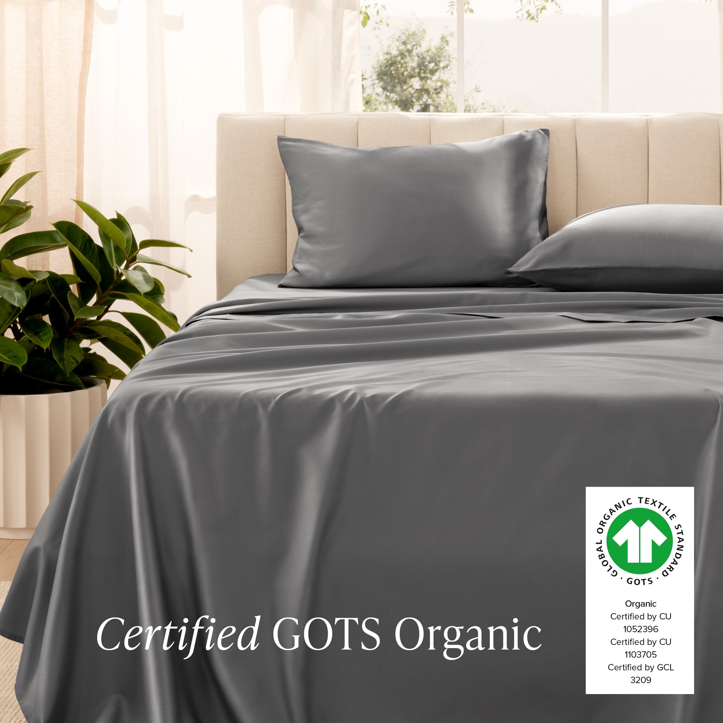 Certified GOTS Organic sheet set