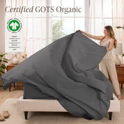 Organic Cotton Percale Sheet Set - Twin XL