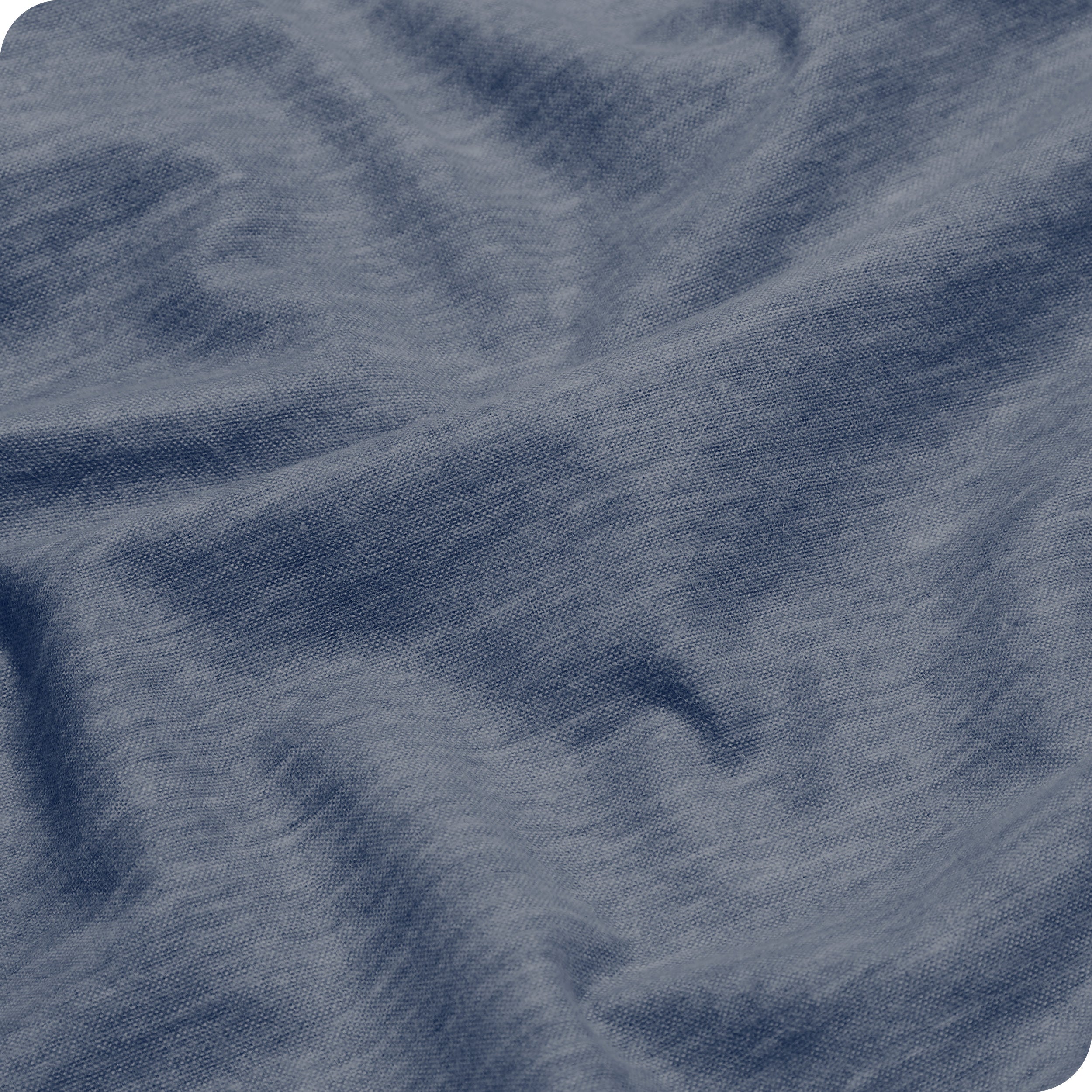 Close up of flannel sheet set fabric