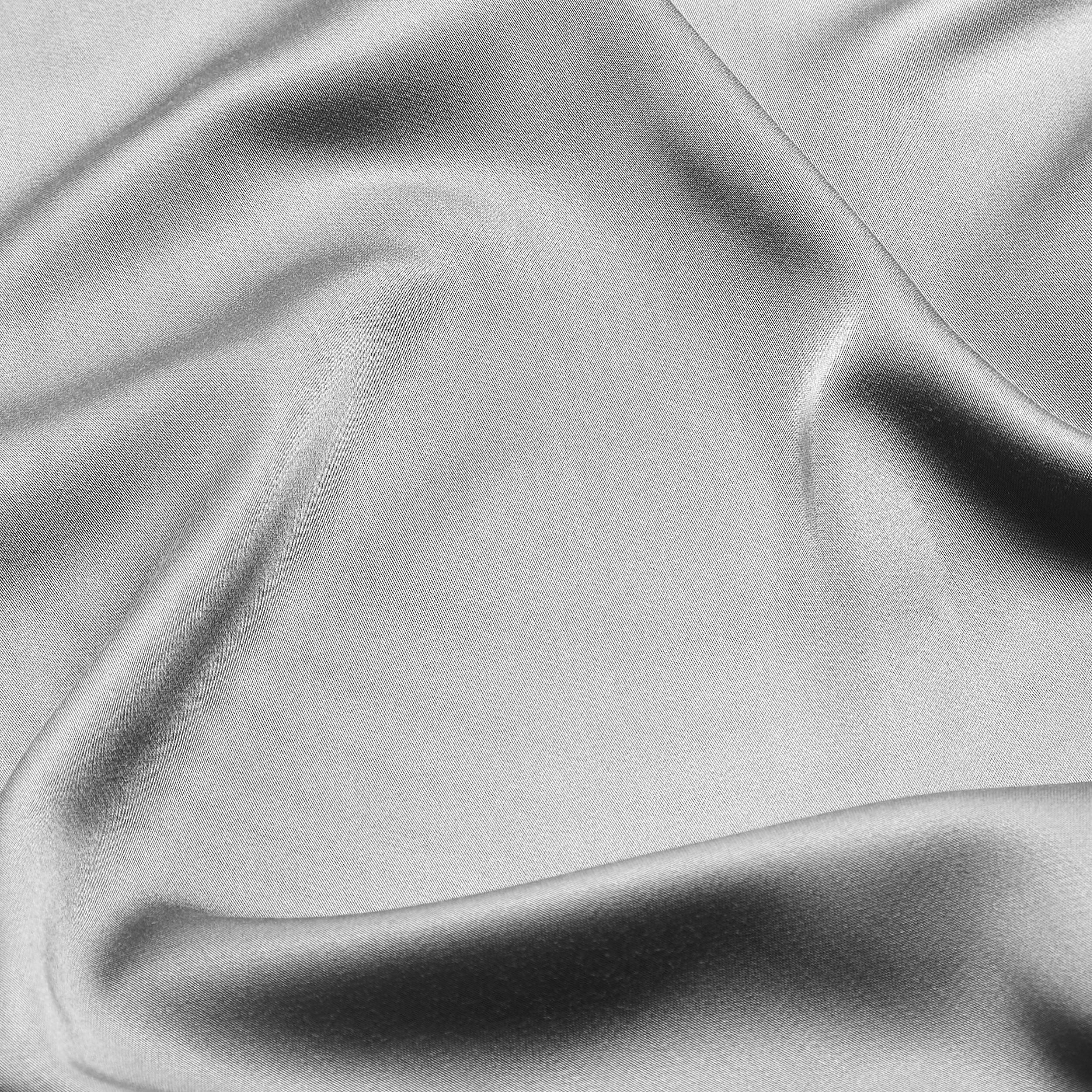 Close-up of bamboo pillowcase fabric