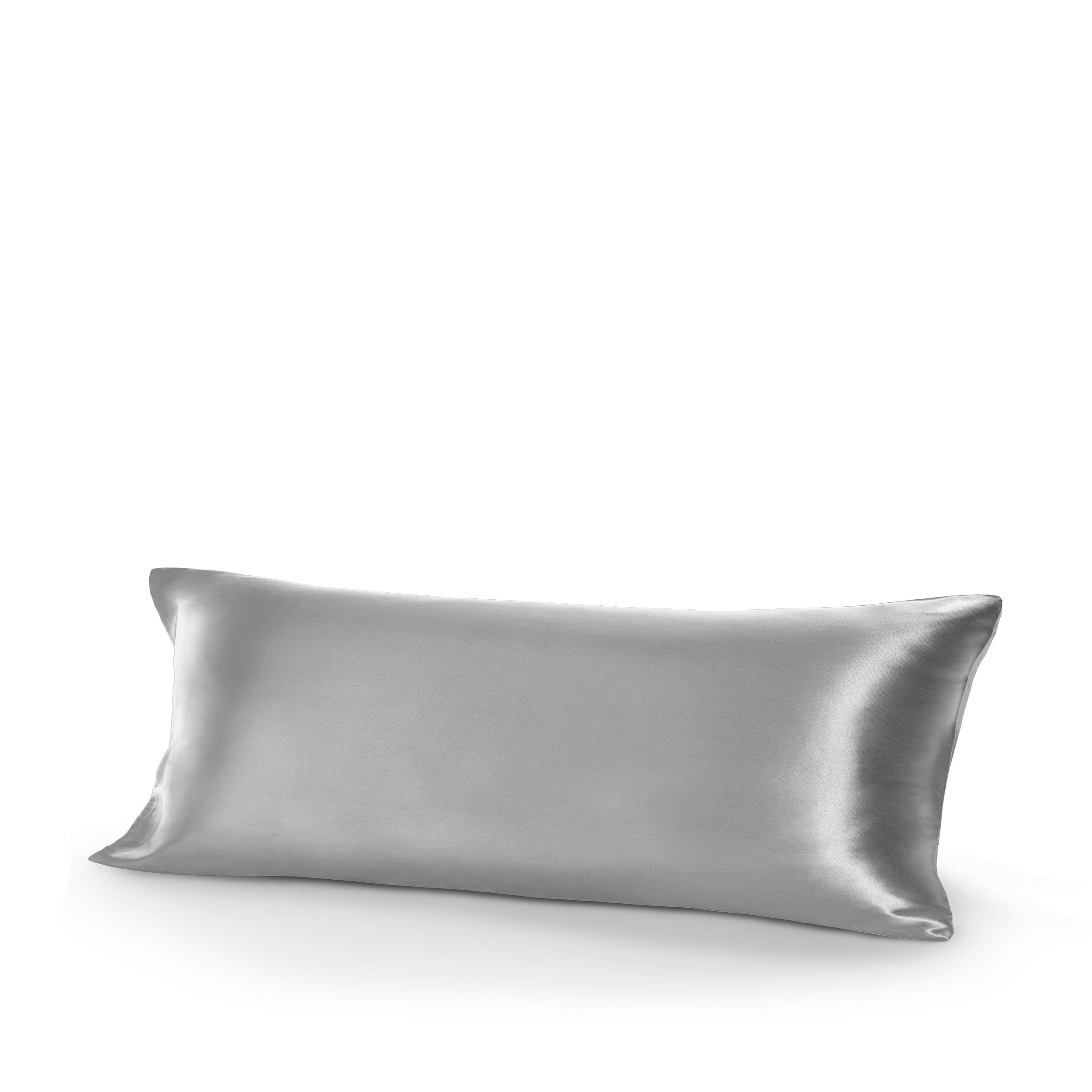 Bamboo pillowcase on a pillow with a white background